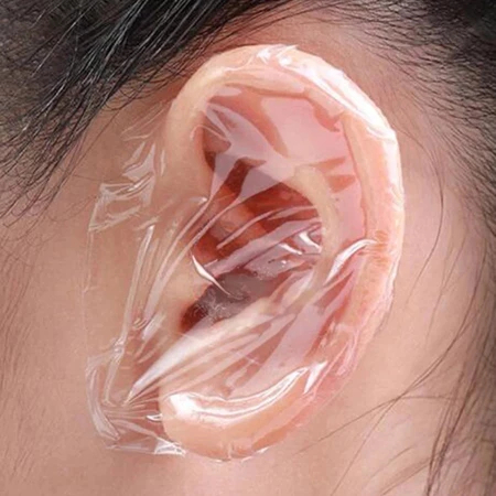 100 Protetor de Orelha Adesivo Tampão de ouvido d