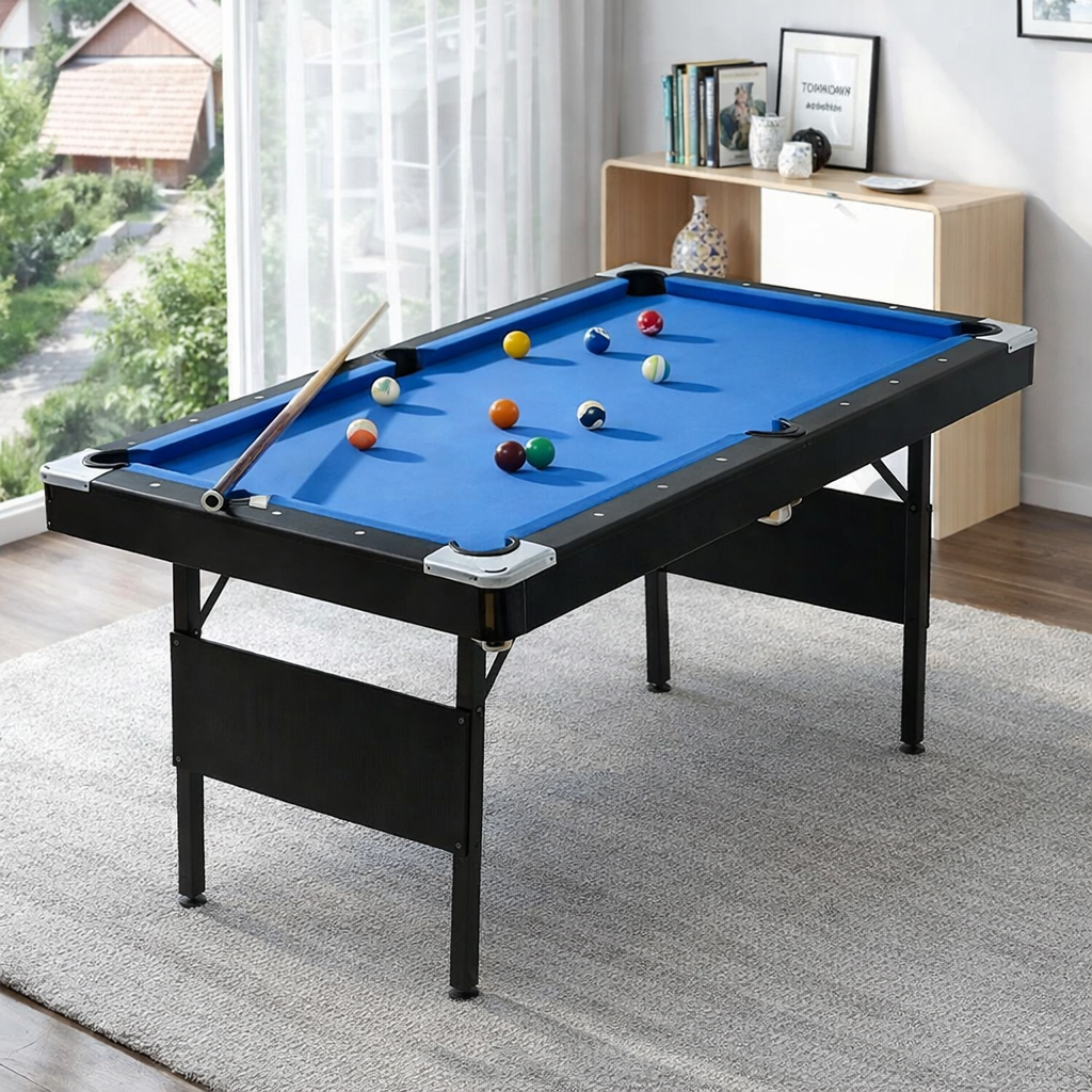 Mesa de Bilhar e Sinuca Profissional Dobrável Ahe