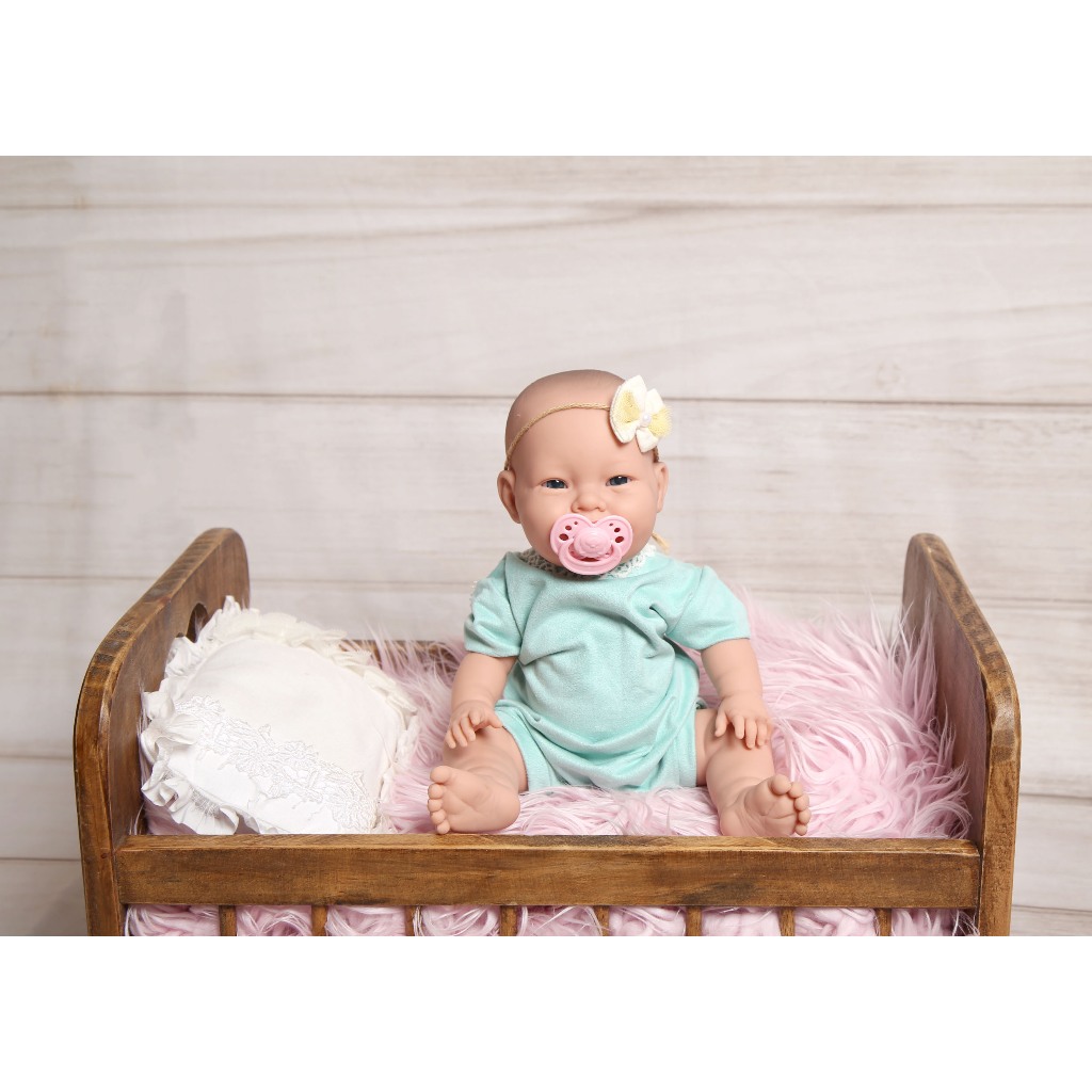 Bebe Reborn Boneca Realista 100% Silicone Com Iten