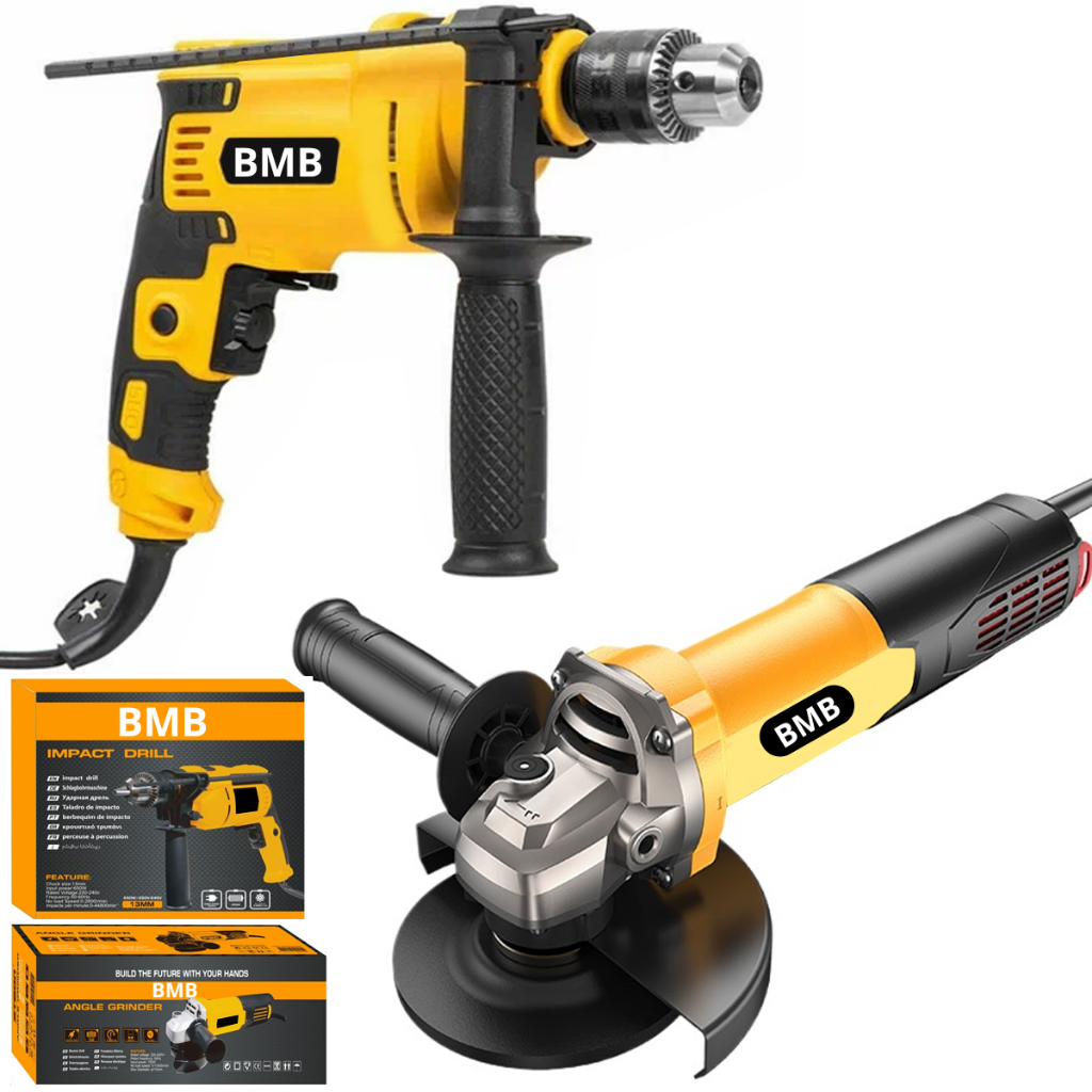 Kit Lixadeira Esmerilhadeira Angular Parafusadeira