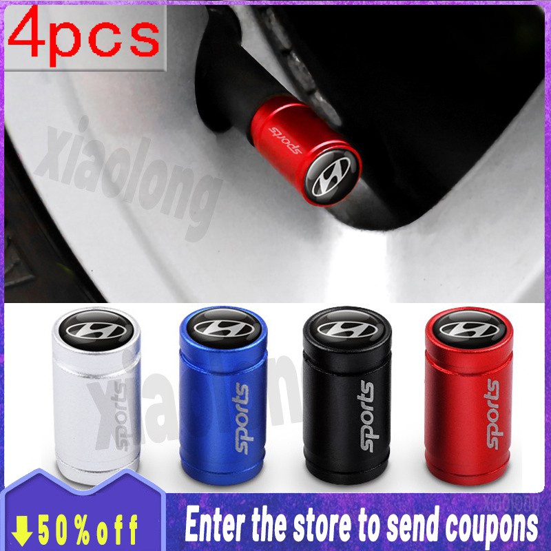 [Promo] Para Hyundai 4pcs Válvula De Pneu De / Ro