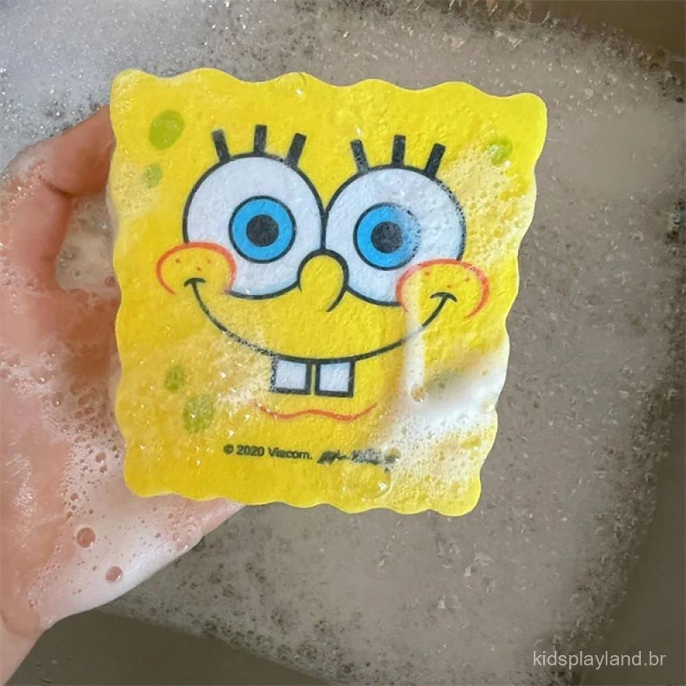 Ferramenta de Limpeza de Cozinha com Bob Esponja d