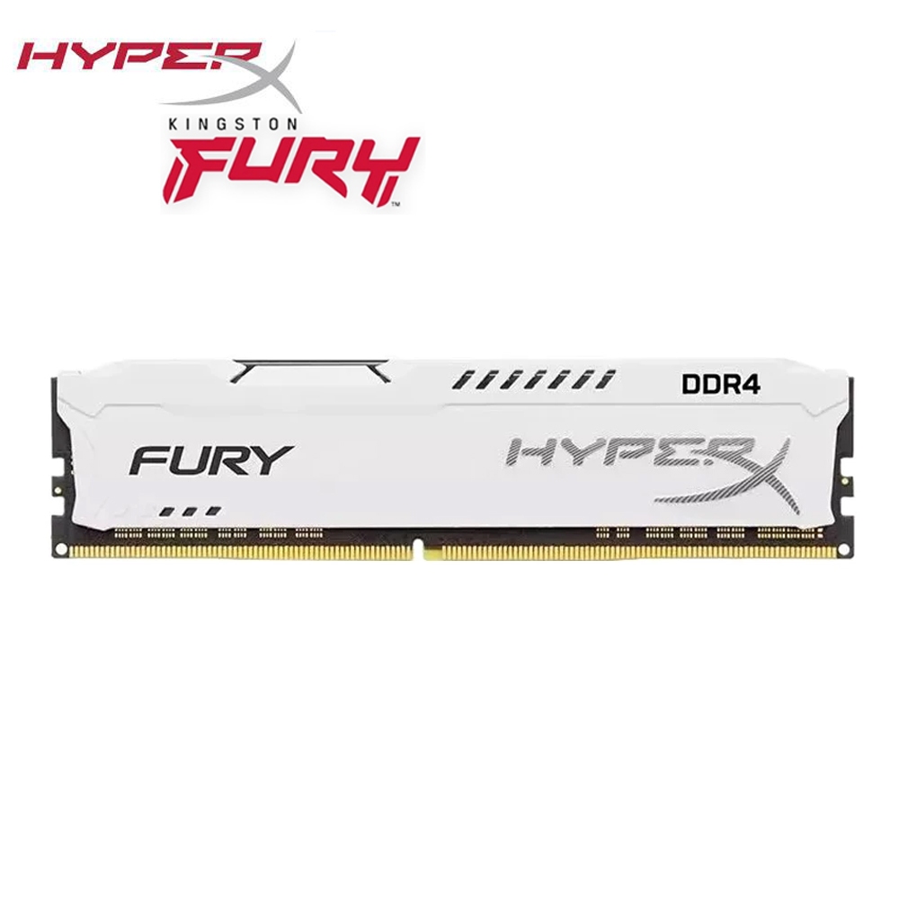 Kingston HyperX Fúria Branco DDR4 PC RAM 4GB 8GB