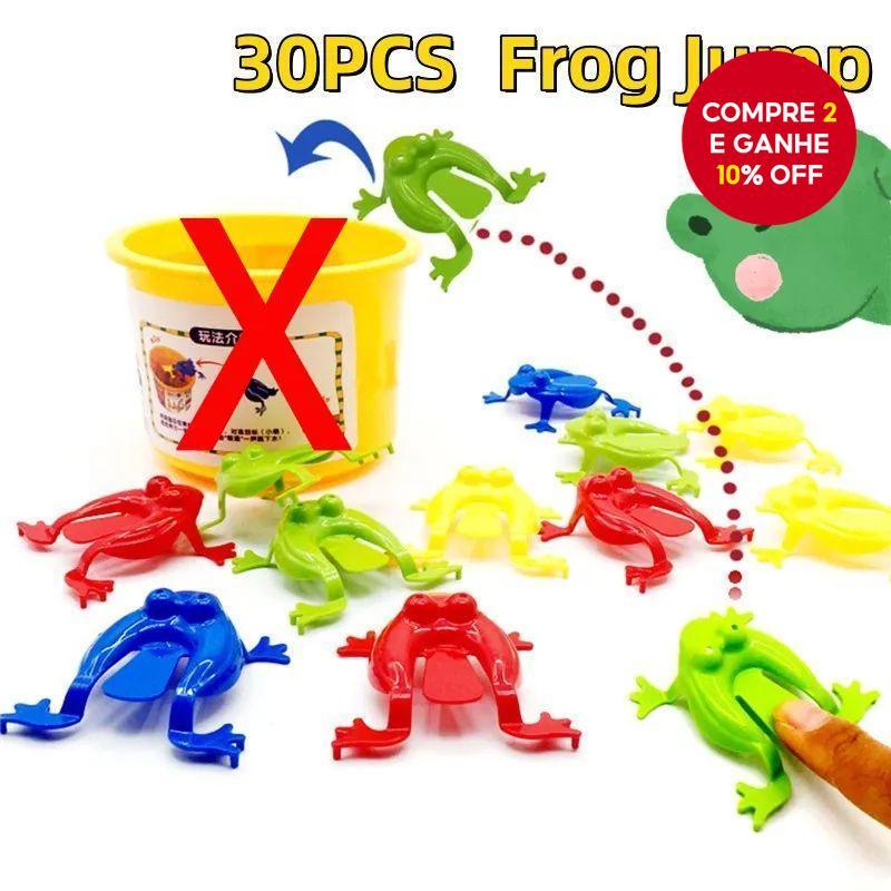 Brinquedos De Sapo Saltador 30 Peças Para Crianç