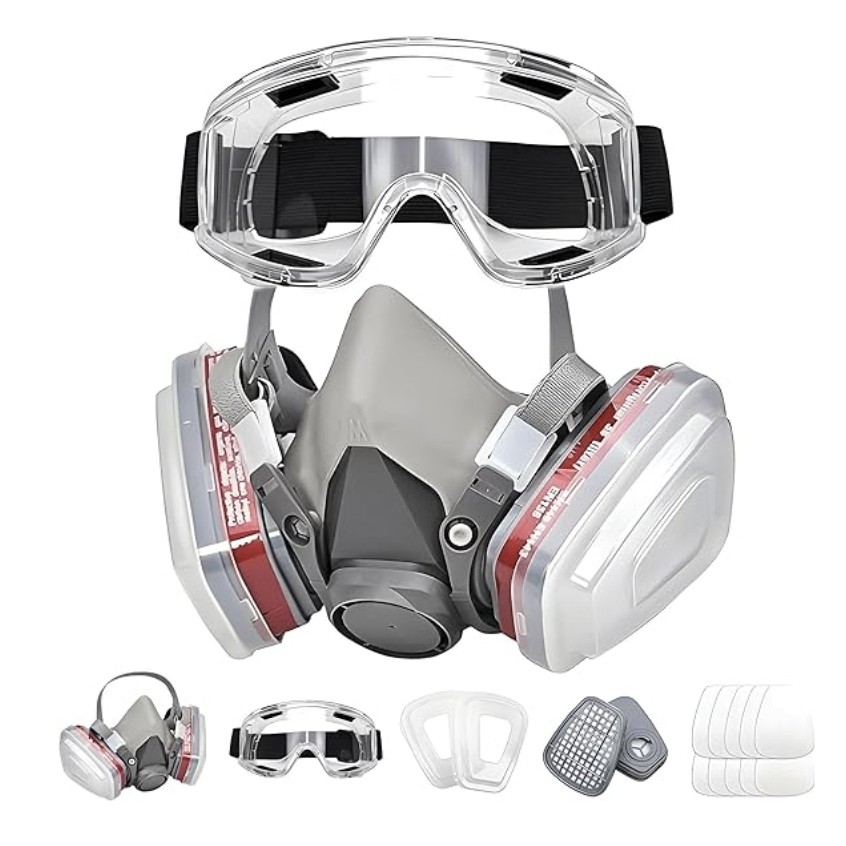 Mascara De Pintura Premium Reutilizável Com Carva