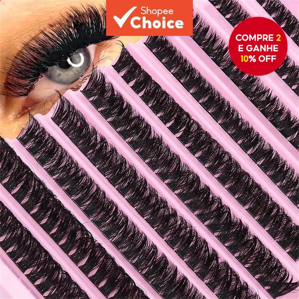 Cílios Individuais D Curl 200 Unidades , Comprime