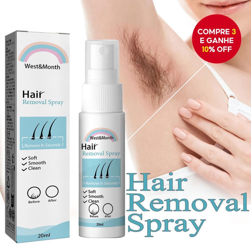 Spray Depilatório Indolor Para Mulheres E Homens,
