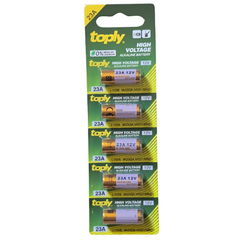 Bateria Pilha Alkaline 23a 12v – Cartela Com