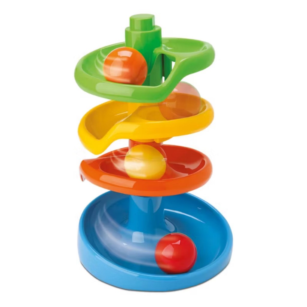 Brinquedo Infantil Torre Espiral de Bolinhas Color