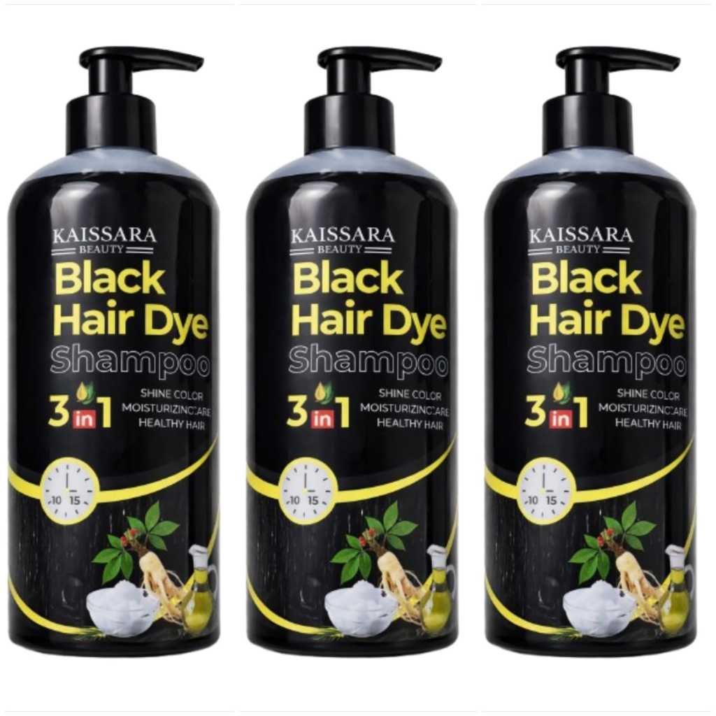 KIT 3 SHAMPOO ESCURECEDOR 500ML ESCURECIMENTO CAPI