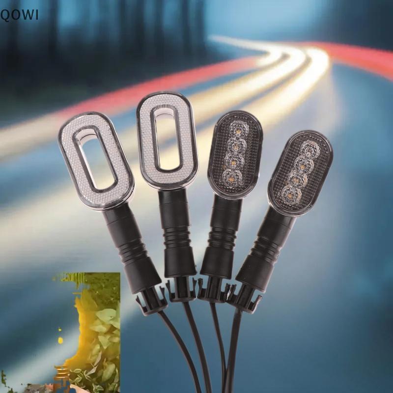 qo 2 Peças Luz Traseira De Buzina De Sinal De Mud