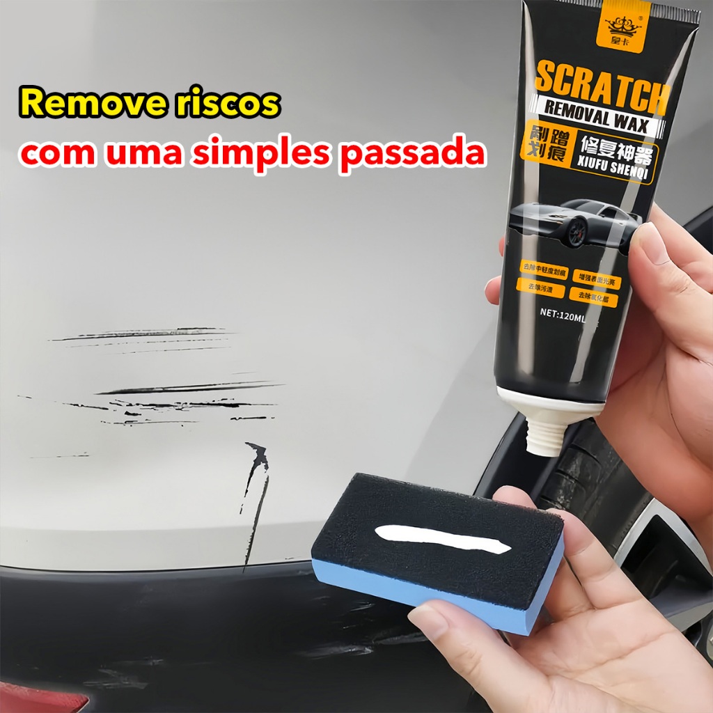 Removedor De Arranhões De Carro / Cera para Remov