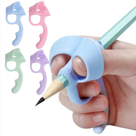 kit 4 Corretor de Pegada do Lápis Infantil Corrig