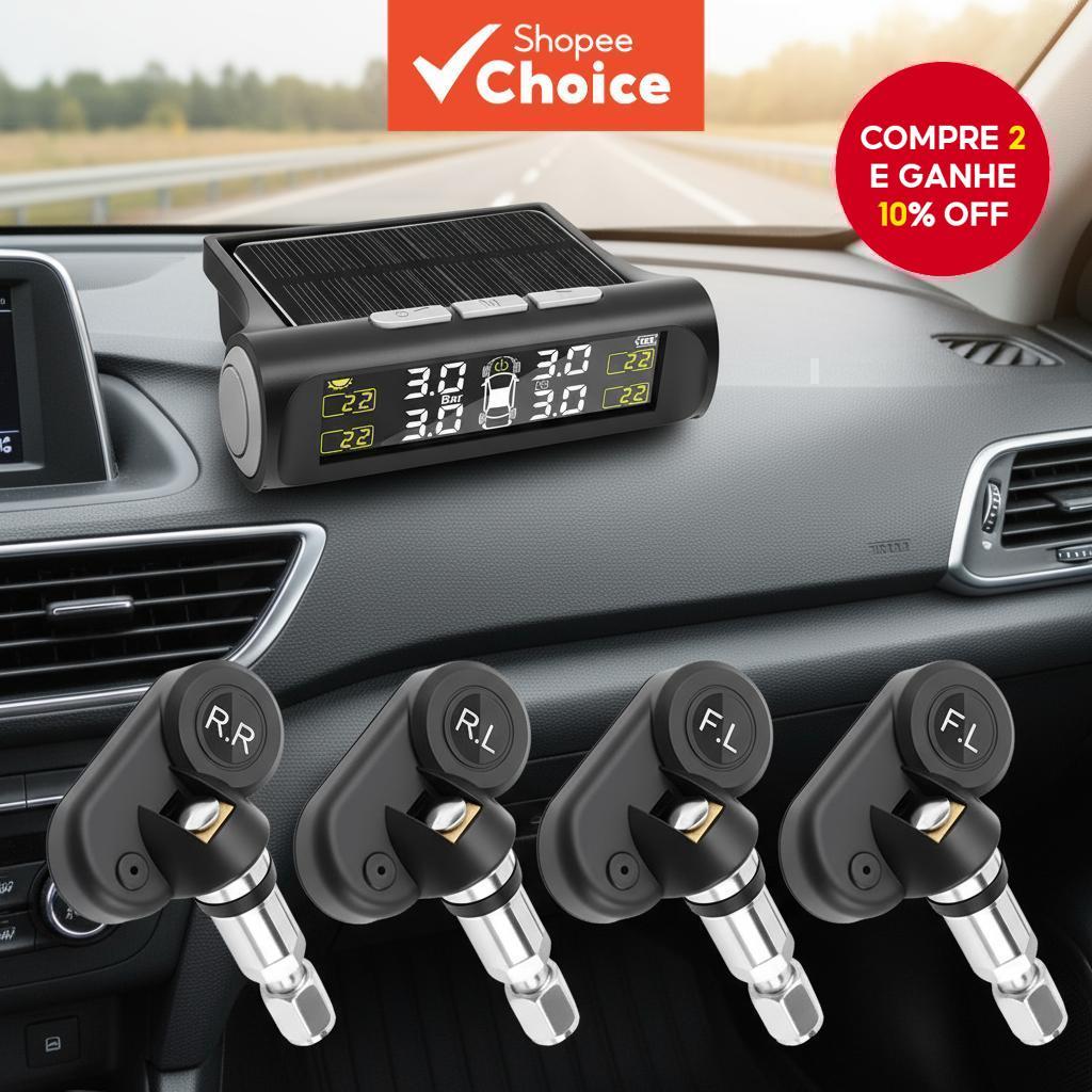 Sistema de Monitoramento de Pressão dos Pneus LCD
