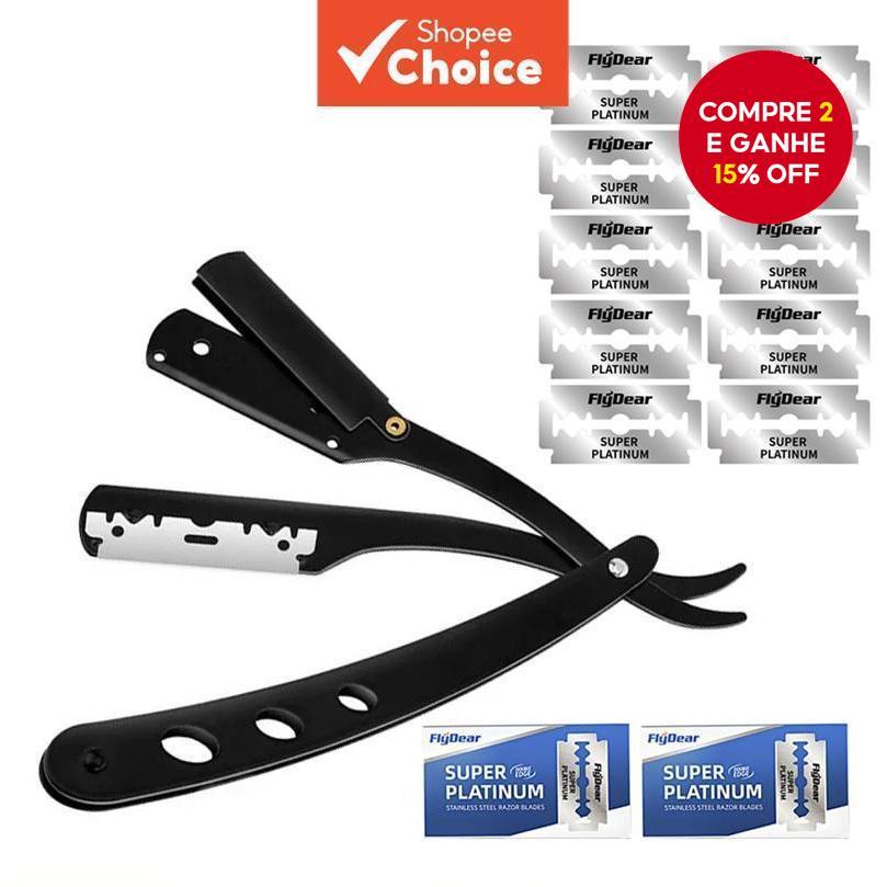 Navalhas de barbear retráteis para homens, com l�