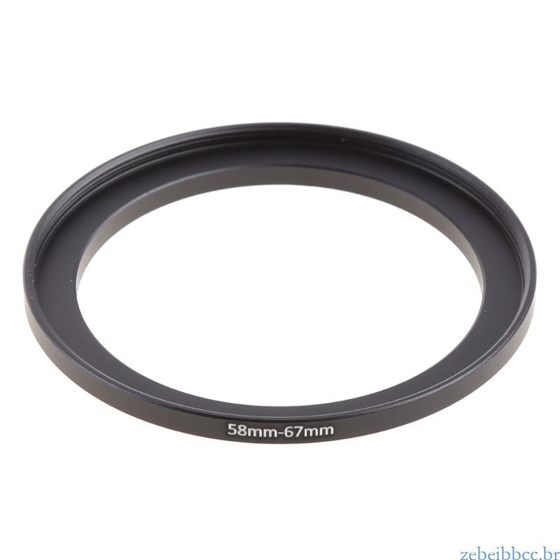 zebeibbcbr Metal 58mm-67mm Adaptador Anel Lente Fi
