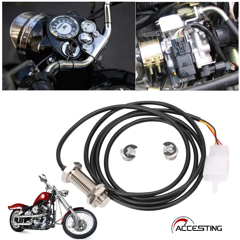 Motocicleta Odômetro Sensor Cabo Scooter Durável
