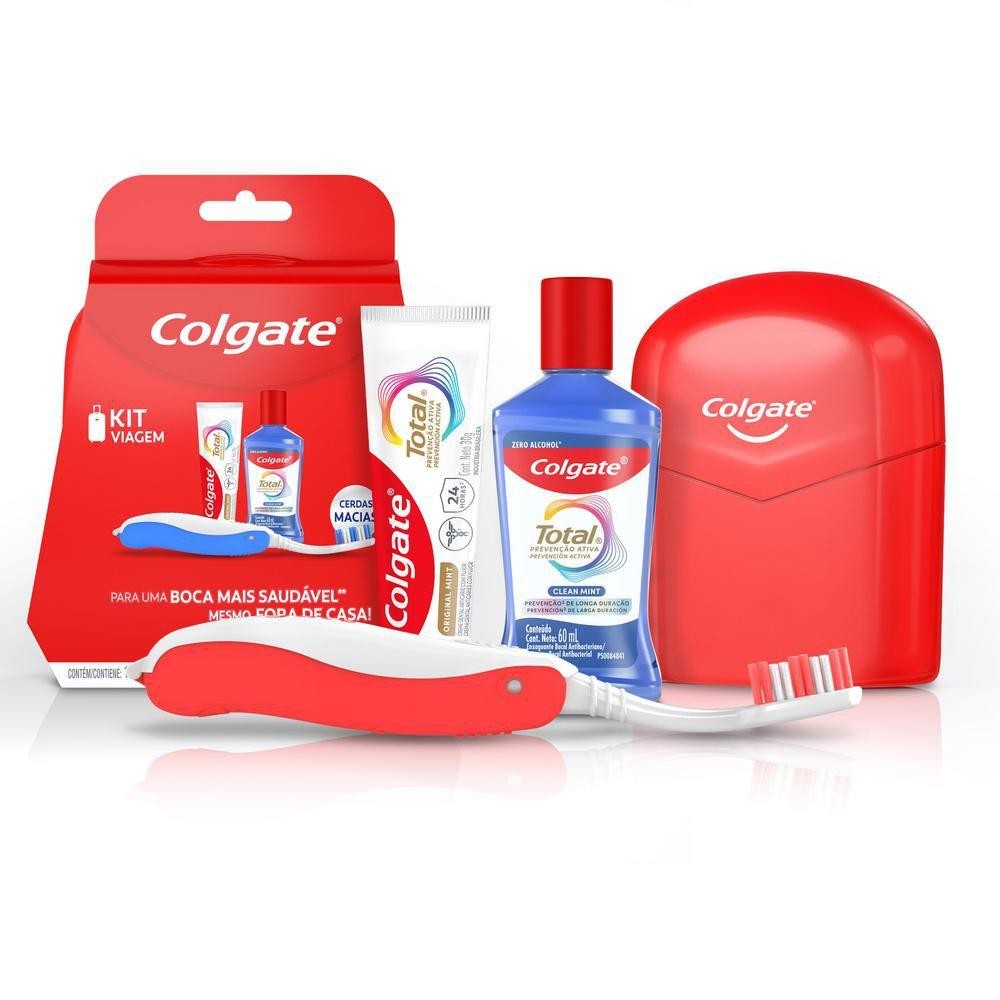 Kit de Higiene Bucal Para Viagem Colgate