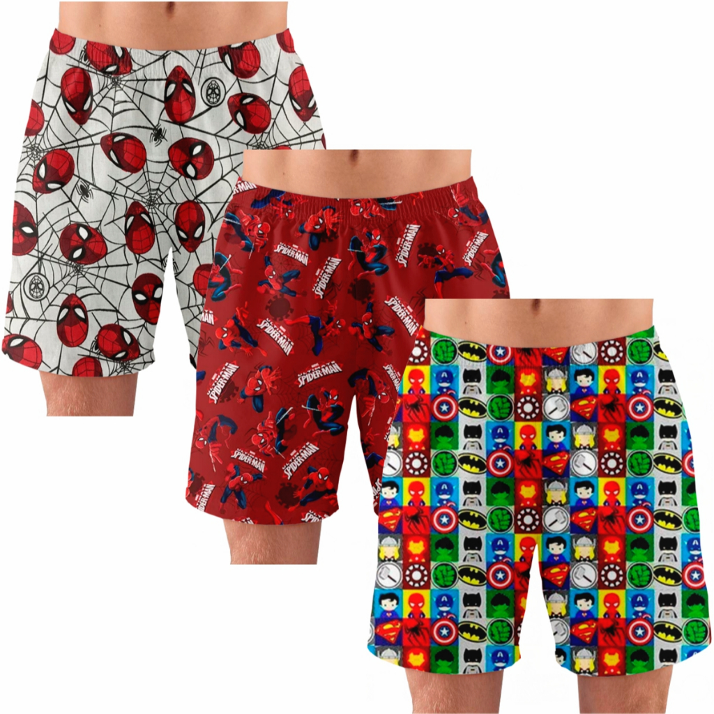 Kit 2  Pijamas Masculino Samba Canção Short Para