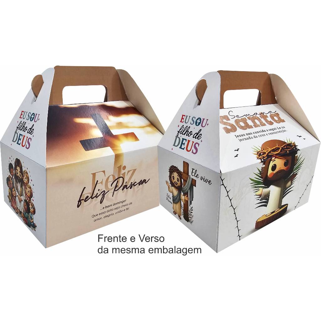 10 Maletinhas Surpresa Mini Ovos e Mimos Pascoa