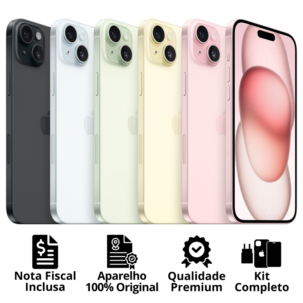 iPhone 15 / 15 Plus / 15 Pro / 15 Pro Max Apple Or