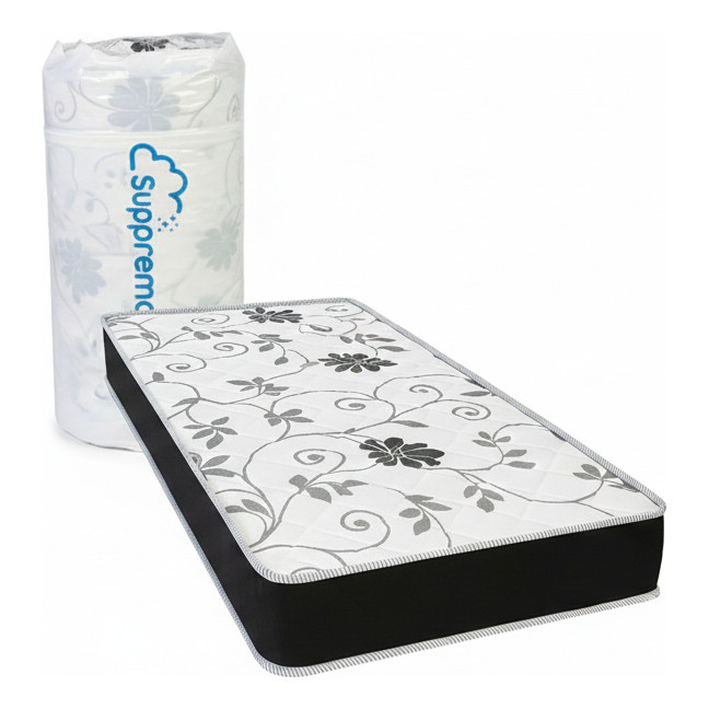 Colchão de Espuma Ortopédico D33 Firme Preto a V