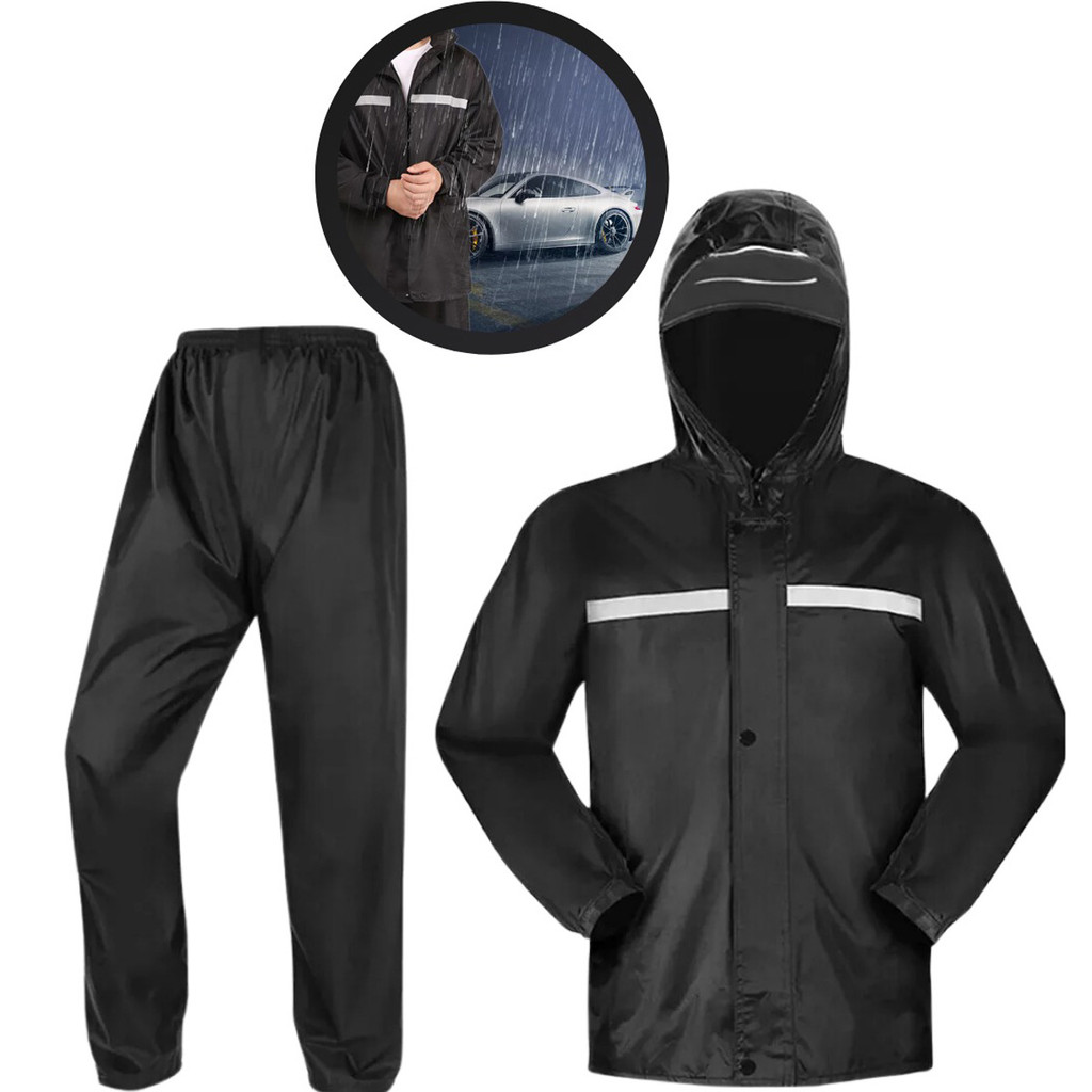 Capa De Chuva Motoqueiro Motoboy Moto Conjunto Imp