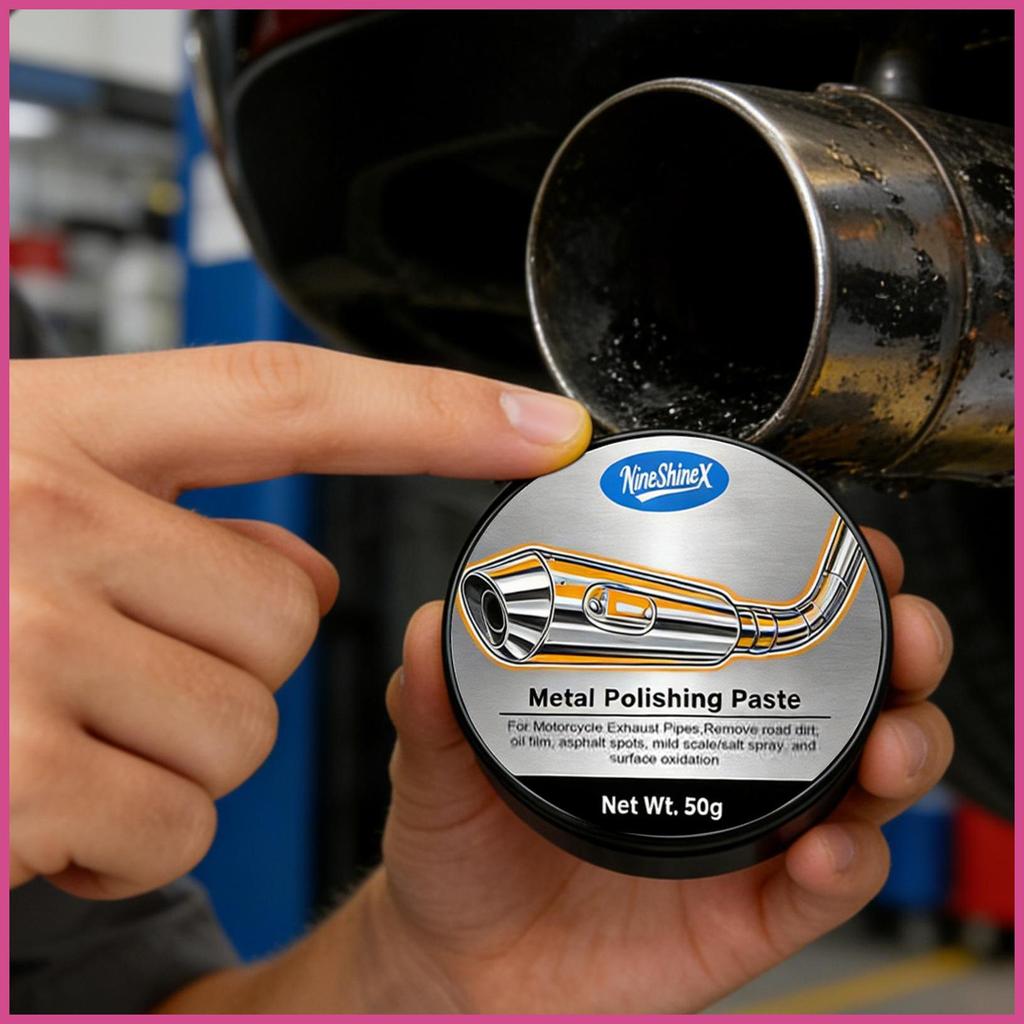 Limpador De Escapamento Desengordurante Pasta Crem