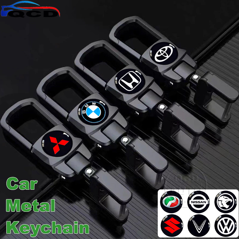 QCDChaveiro Universal De metal Para Carro 360 ° P