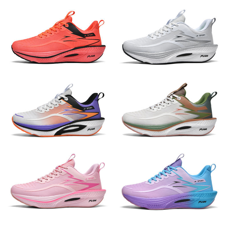 Tênis De Corrida Ultraleve Com Placa De Carbono P