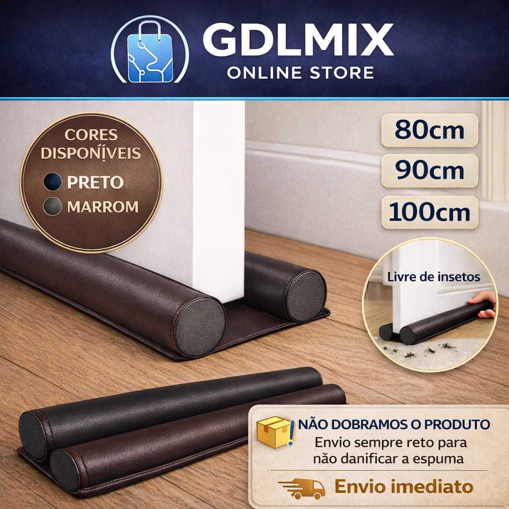 Kit Veda Porta Ajustável Impermeável | Proteçã