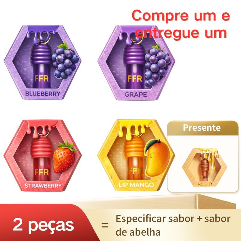 Kit2 LIPHONEY Gloss Labial – hidratante 24 h