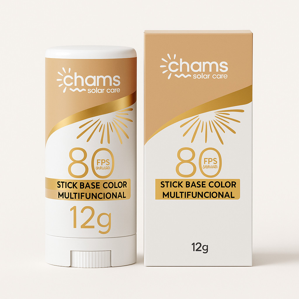 Chams Stick Multifuncional Com Cor FPS 50 e 80 12g