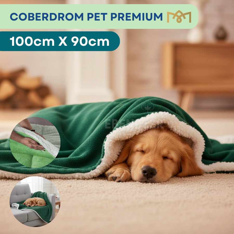Kit 1 e 2 Coberdrom Pet Sherpa Carneirinho Quentin