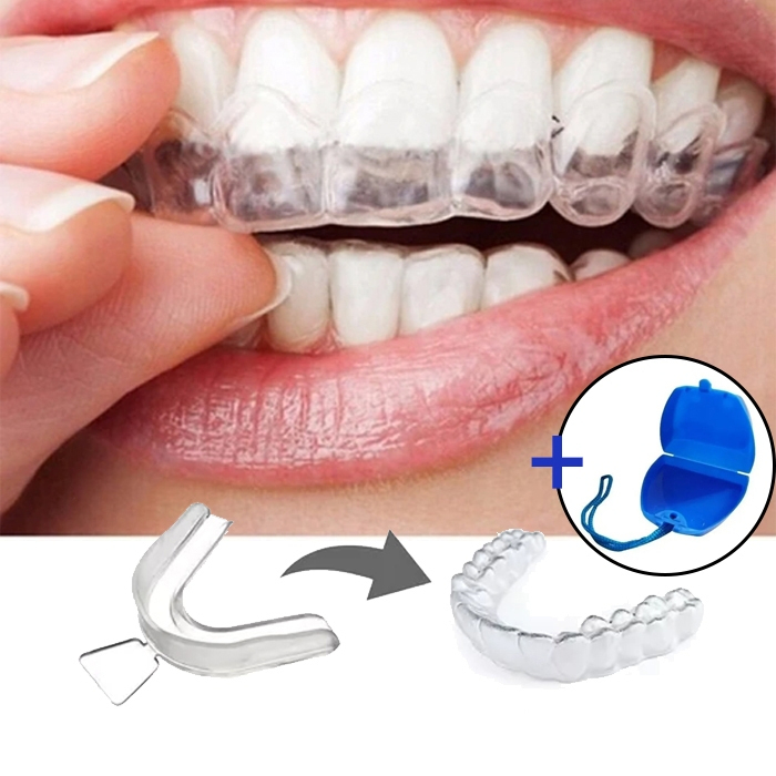 Kit 6 Placas Bruxismo Moldeira de Silicone Molde C