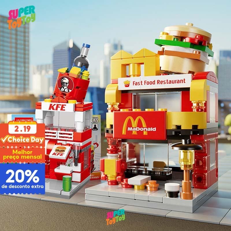 Modelo de Pequeno Bloco de Construção Lego Vista