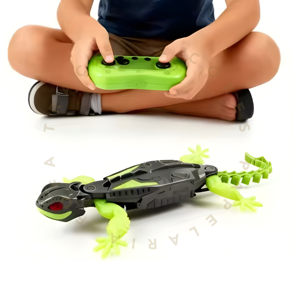 Brinquedo Lagartixa Lagarto Sobe na Parede Carrinh