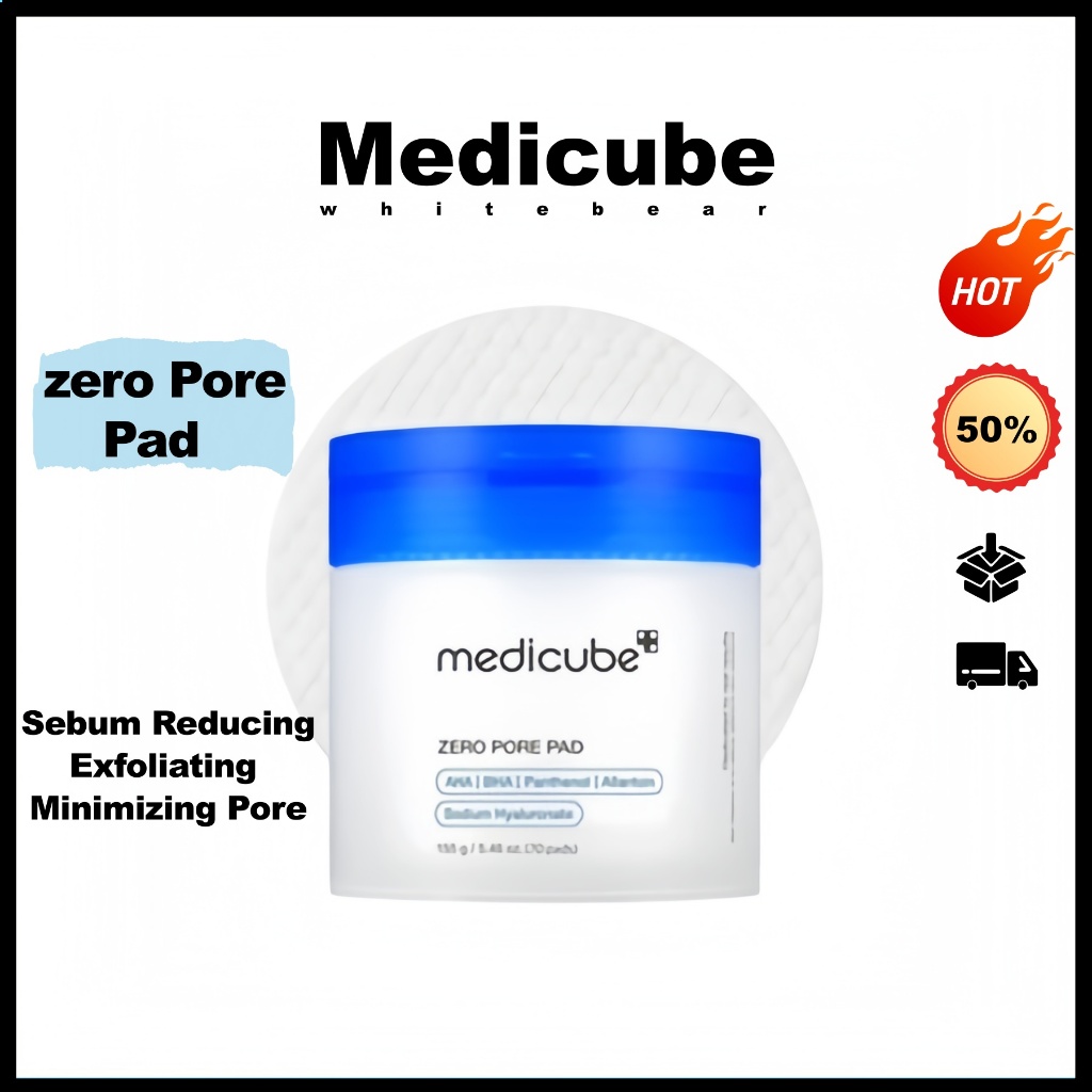 4.4 [medicube] No . 1 Zero Pore Pad 2.0 70pads/Esf