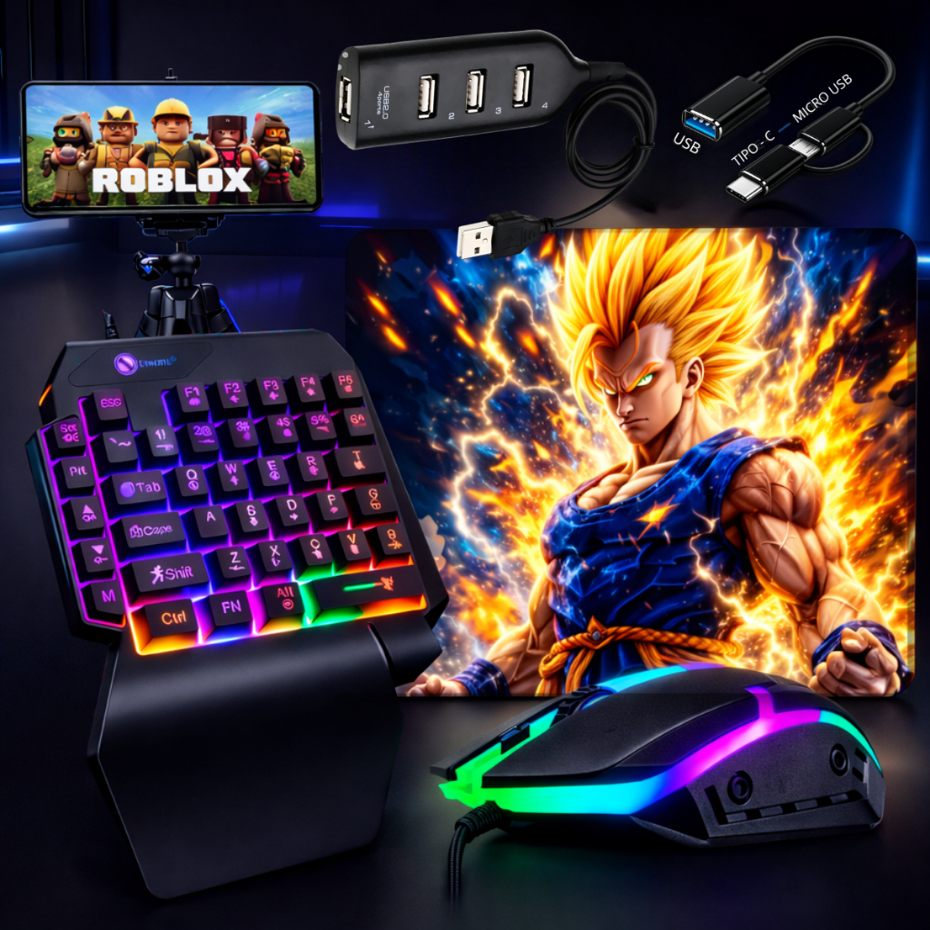Kit Mobilador One Hand Gamer Completo Para Celular