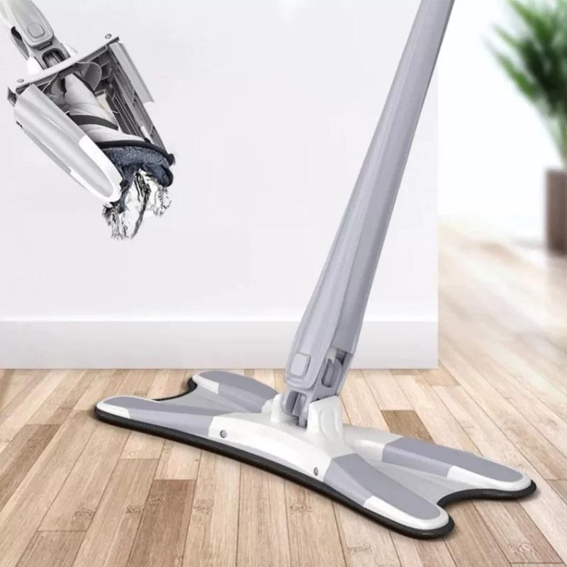 Esfregão rotativo para limpeza, torção seca, mi