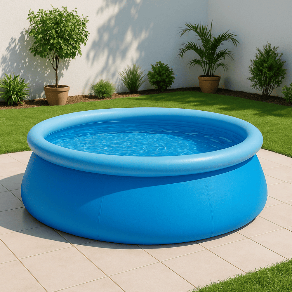 PISCINA 1000 LITROS REDONDA INFLÁVEL VERÃO PRAIA