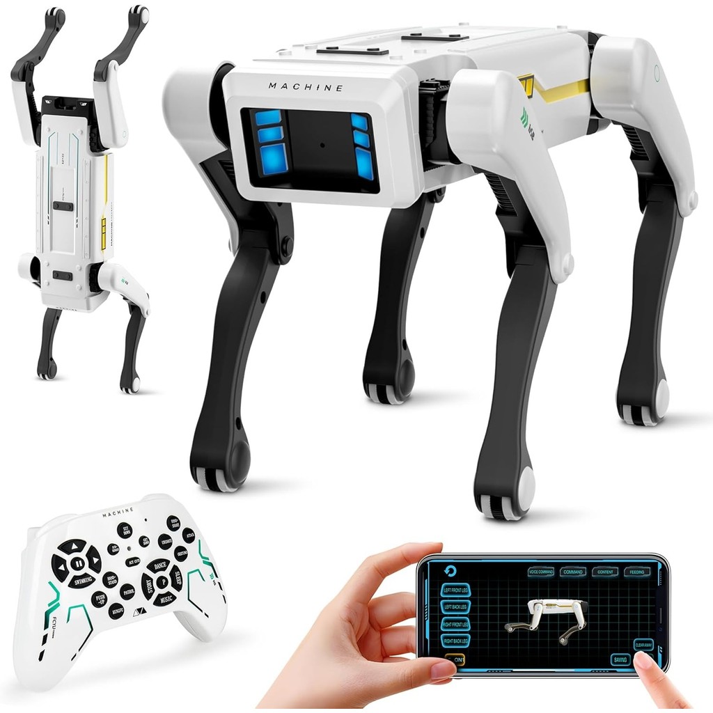 Smart Robot Dog-Interativo STEM Pet Com Controle D