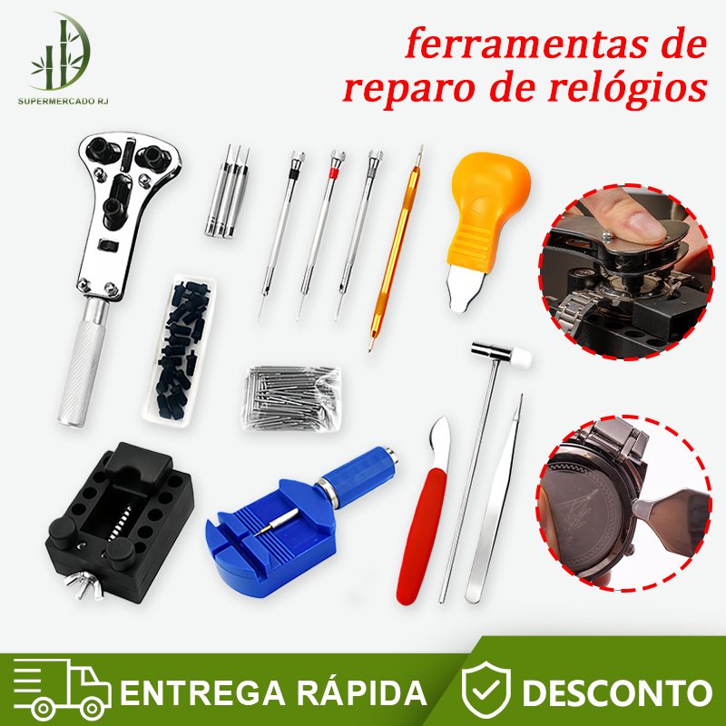 147 Pcs De Ferramentas Relojoeiro Ferramenta Ajust