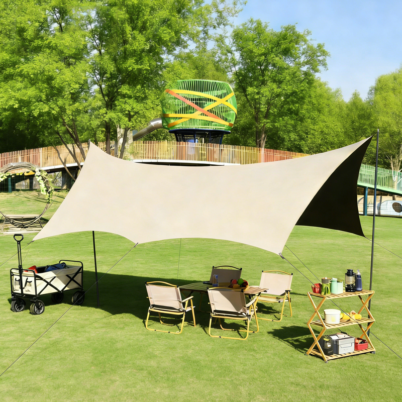 Tenda de Acampamento 3*4.5M Reforçada Gazebo e To