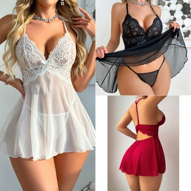 Lingerie Sexy Europeia Americana para Mulheres, Pi