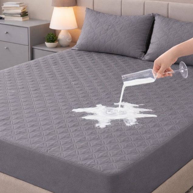 Protetor de Colchão Impermeável com Elástico Aj