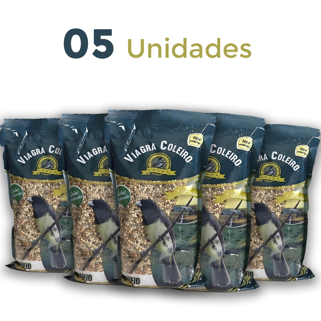 5 Racao Premium Coleiro Viagra Papacapim Ração C