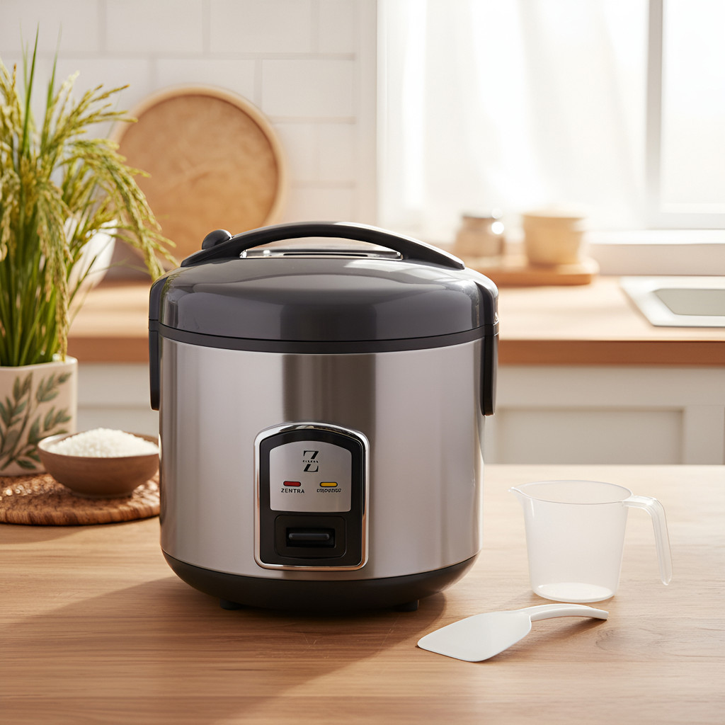 Panela de Arroz Elétrica 1,5L 500W 8 Xícaras Aut