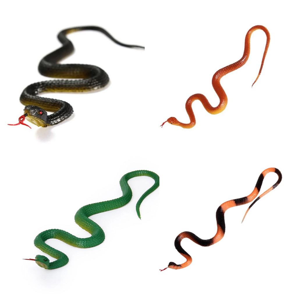 Cobra de Borracha Realista  Brinquedo Assustador p