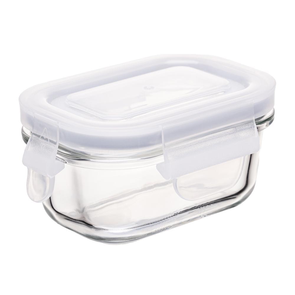 Pote Hermético com Tampa Retangular Lyor 120ml Vi